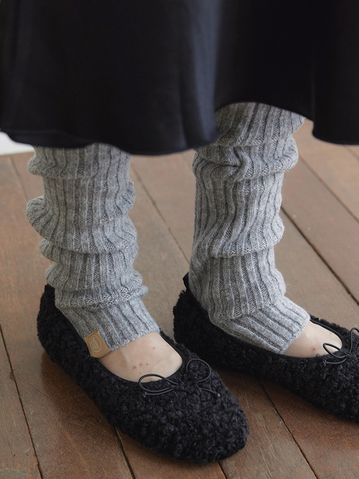 knit leg warmer (F001_grey)