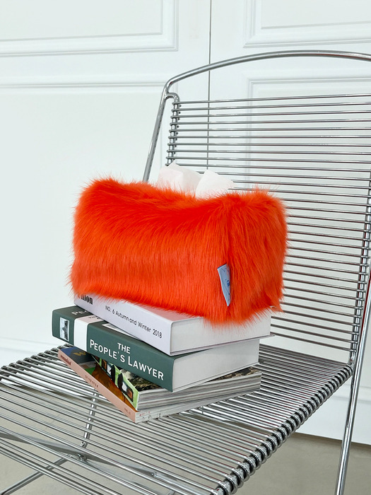 Fur-ppet Tissue Case (Orange)