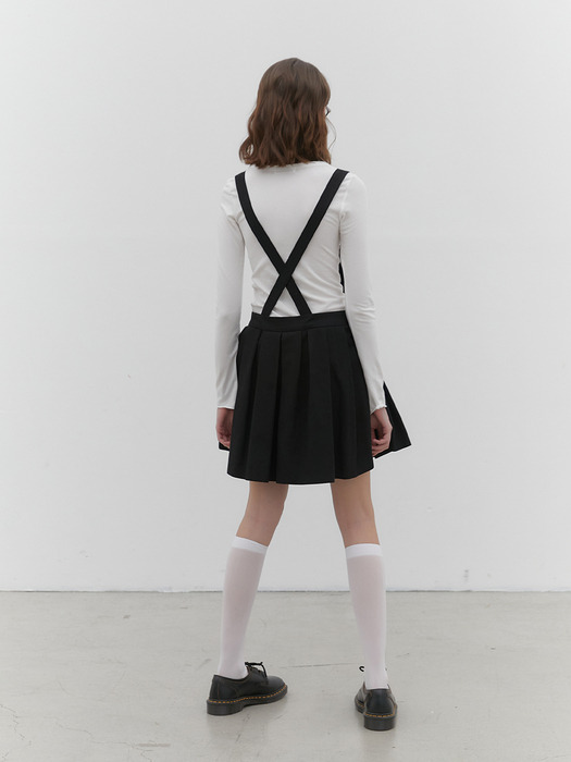 kate suspender skirt (black)