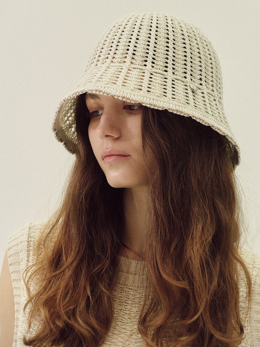 Amo knit bucket hat_3color