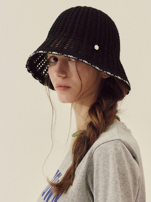 Amo knit bucket hat_3color