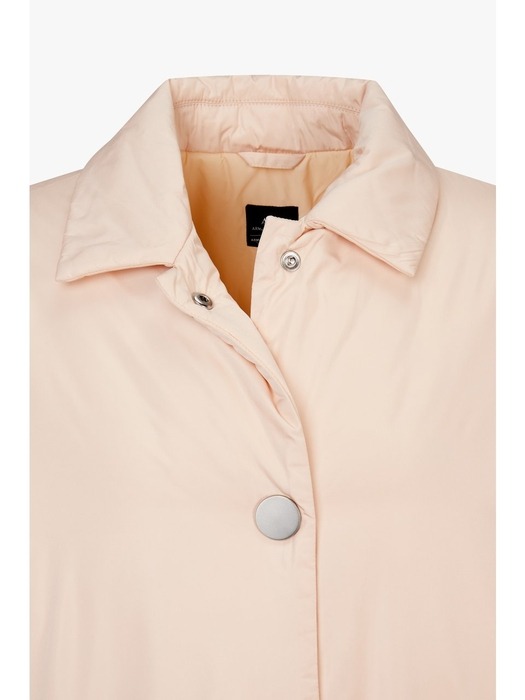 AX 여성 패디드 오버 셔츠 자켓-바닐라 (A424110002)