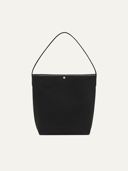 RS24 Posell Canvas Shoulder Bag Black