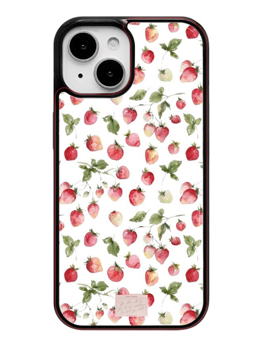 strawberry field ver.3 Epoxy Phone Case 아이폰 갤럭시 에폭시 케이스