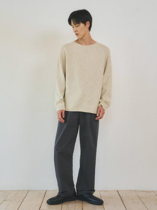 Always Relax Wool Round Knit 4color