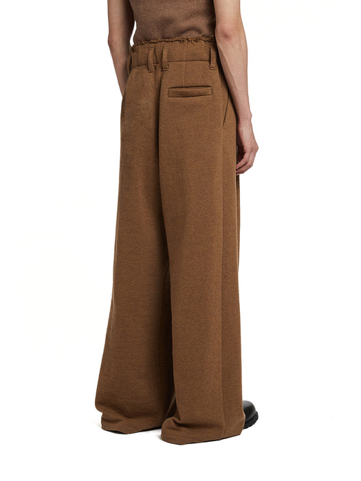 Destroyed Lounge Pants_BROWN