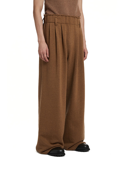 Destroyed Lounge Pants_BROWN