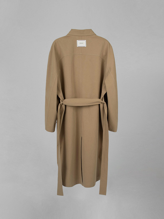 COTTON OVERSIZED TRENCH COAT