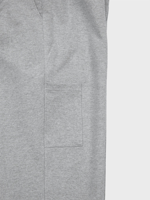 CARPENTER TUCK SWEAT PANTS_GREY