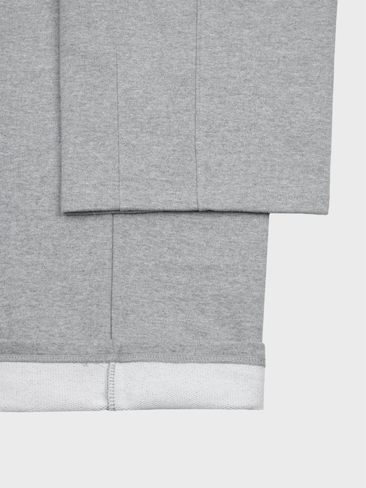 CARPENTER TUCK SWEAT PANTS_GREY