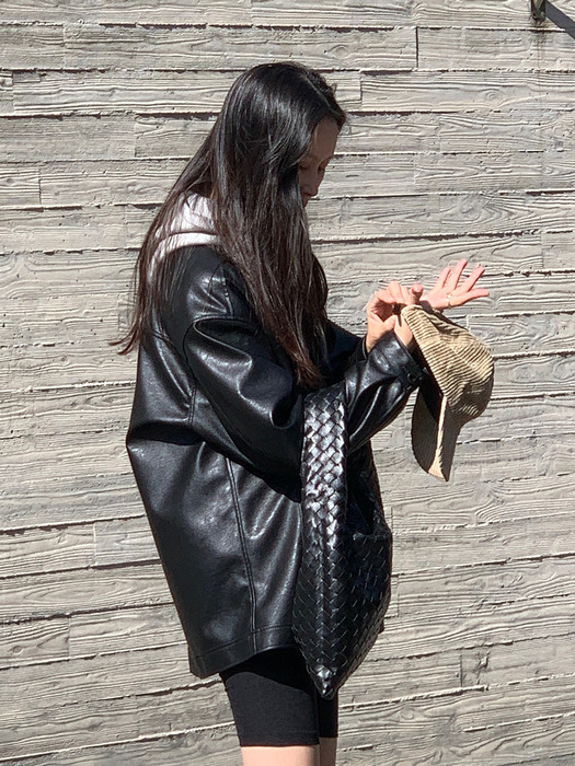 NU VEGAN LEATHER JACKET