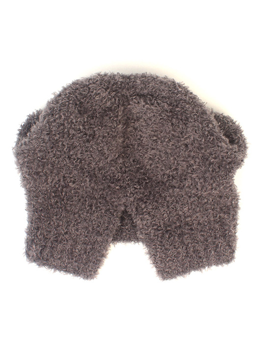 Bear Ear Gray Earflap Hat 귀달이모자