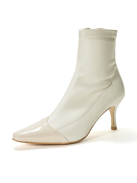 Diana Span Boots_Cream