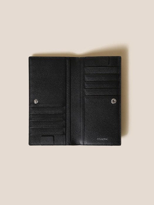 ☆COURONNE☆ Flanner Long Wallet RCWDX25141BKX COURONNE] Flanner Long Wallet