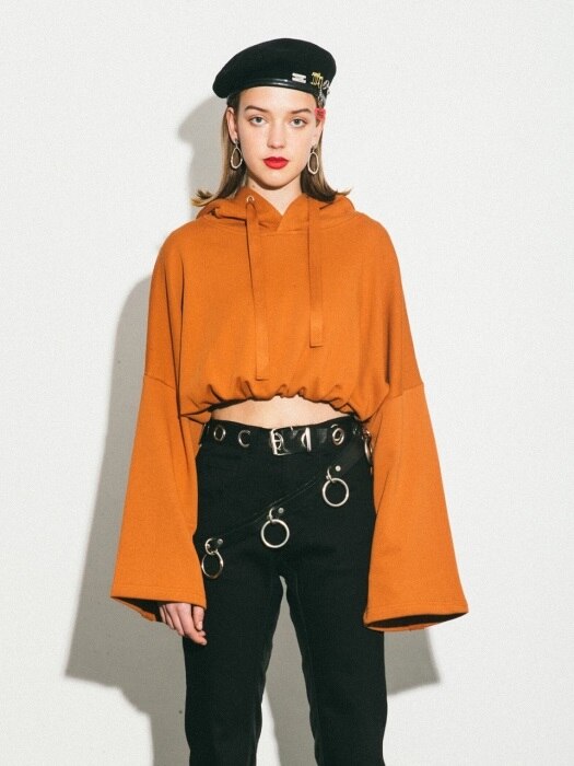 MAPLE CROPPED HOODIE 