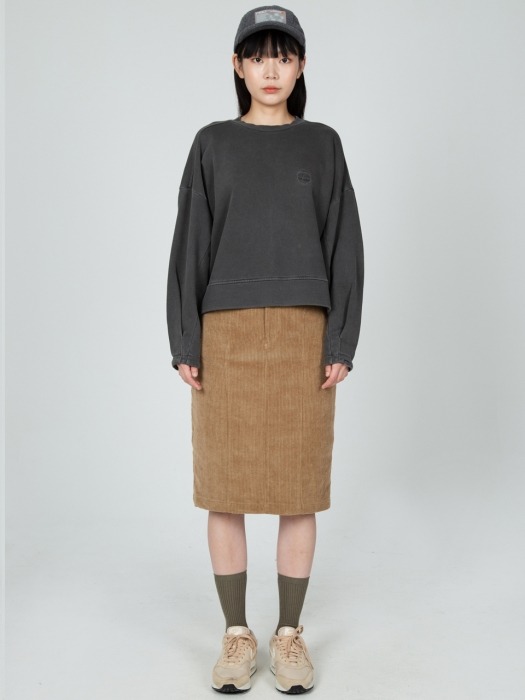 W CORDUROY SKIRT