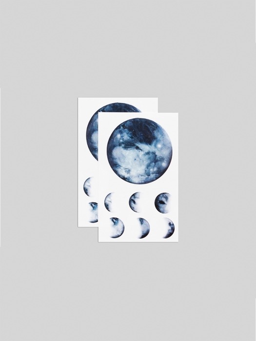 Moon Phases 타투 스티커