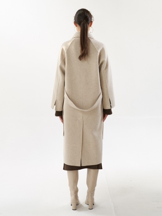 NTW OVERSIZED DOUBLE HAND MADE COAT 3COLOR