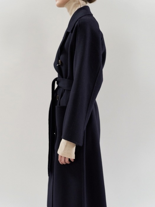 NTW OVERSIZED DOUBLE HAND MADE COAT 3COLOR