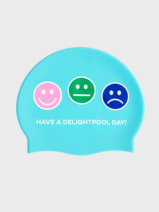 DELIGHTPOOL DAY Swim Cap - Blue