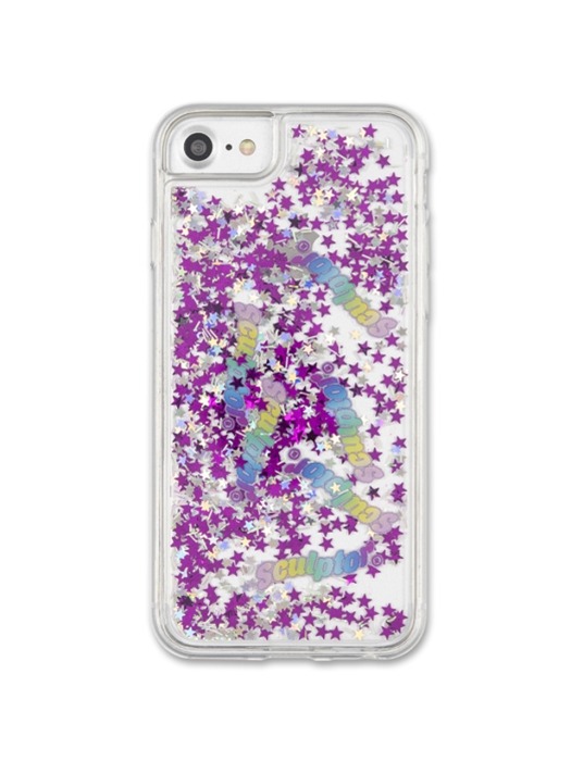 Liquid Glitter Phone Case [VIOLET]