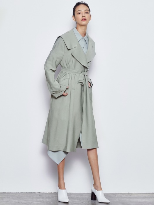 SAILOR TRENCH COAT_MINT