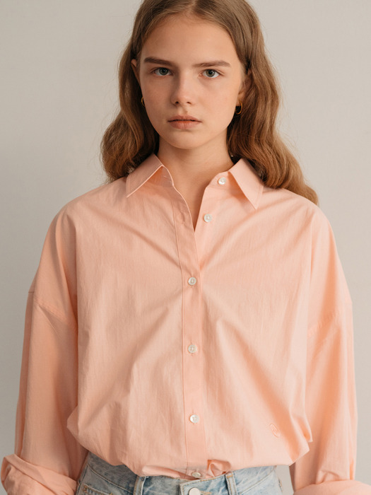 oversized shirts (peach)