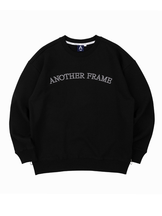 ANOTHER BASIC LOGO CREWNECK (BLACK)