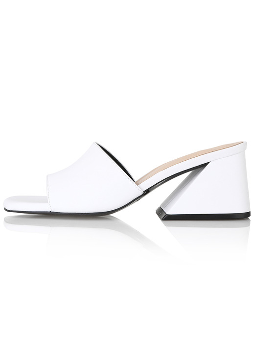 Y.01 Jane candy Y mules / YY20S-S47 White