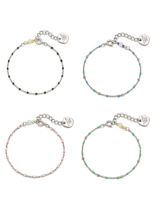 Color Dot Seed Bracelet_4color