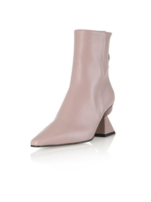 Amoeba Glam Heel Boots / B540 Mud Pink
