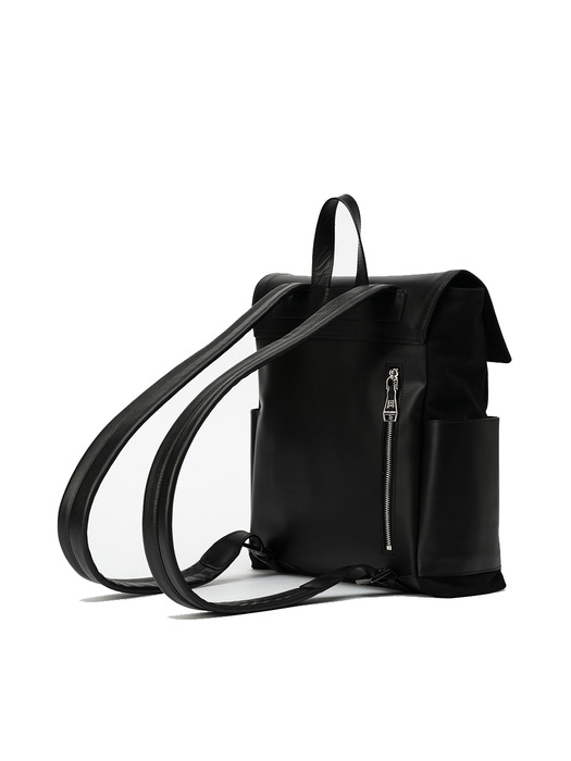 Polygon uni backpack [blackcanvas]