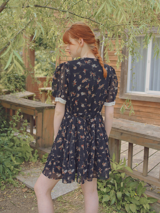 Romantic Mini Dress_Black