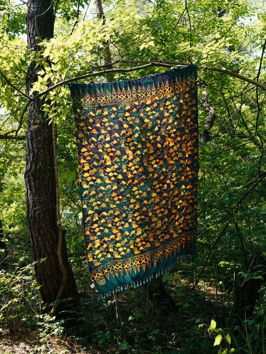 [Sarong] Forest - Sunset Green