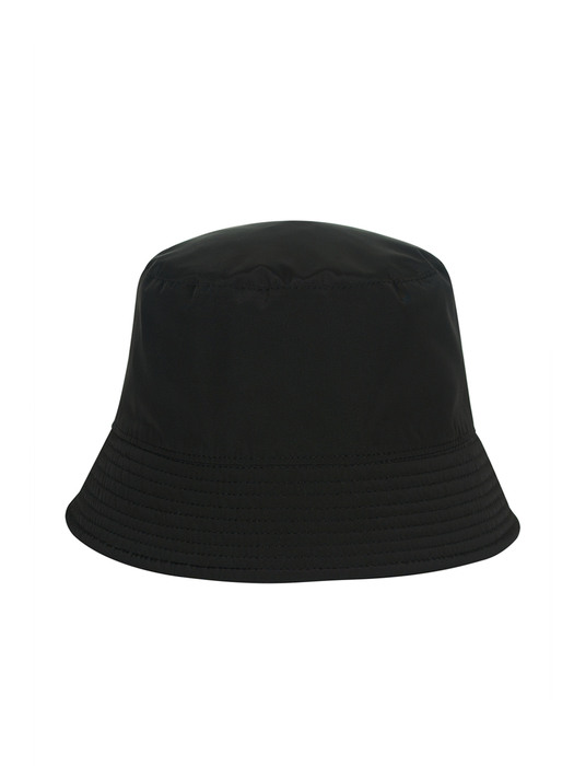 Polyester Bucket Hat Black