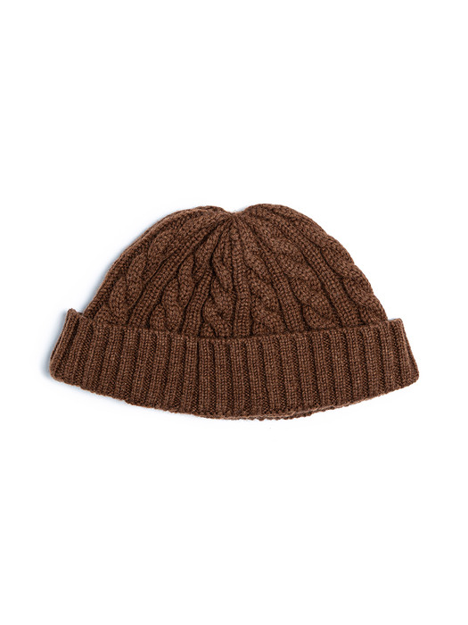 FISHERMAN WATCH CAP / BROWN