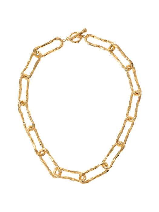 Silhouette Bold Rough Chain Necklace