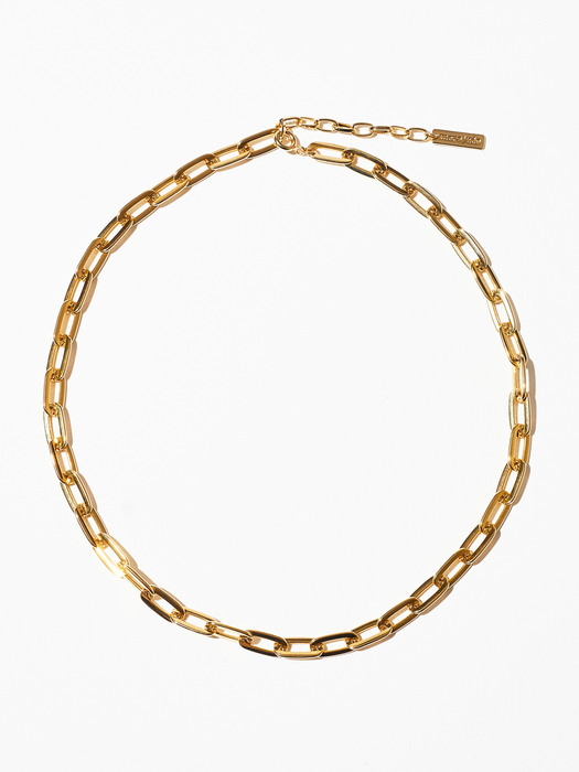 [단독]monica gold chain necklace