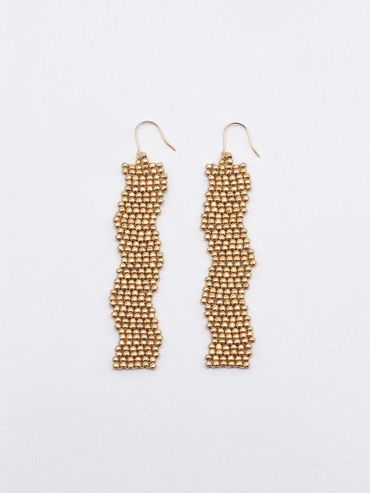 Golden Wave Earrings