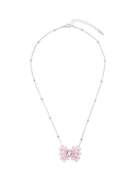 BonBon Beads Necklace (Baby Pink)