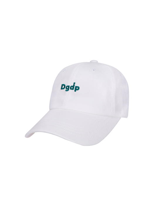 Dgdp Basic Logo Ball Cap_White