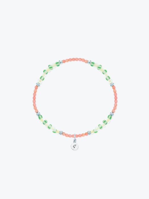 Peach Melon Bracelet, Amelie SET