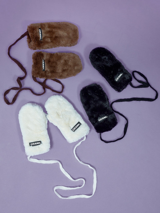 STRING ECO FUR GLOVES_BR