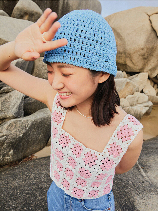 BOUCLE BEANIE (SKY BLUE) 