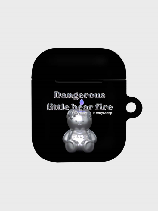 LITTLE FIRE STEEL COVY-BLACK(에어팟-하드)