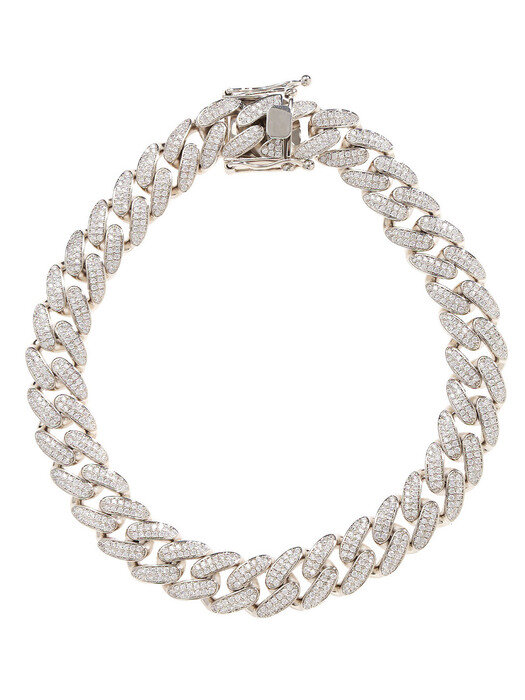 쿠반 다이아몬드 체인 목걸이 Silver / ZBM5NK02038984