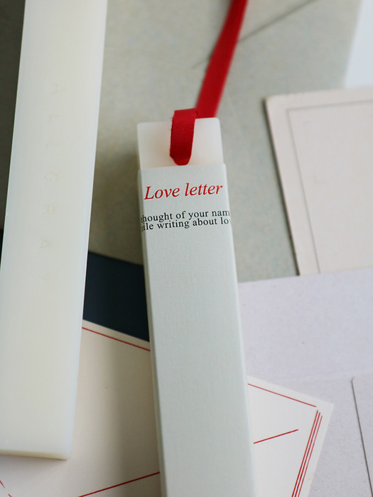 wax tablet _ love letter