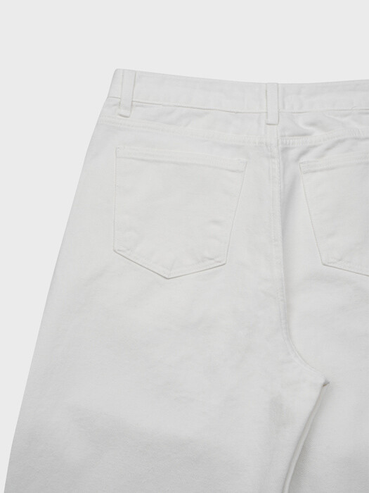 RAW WIDE DENIM PANTS_IVORY