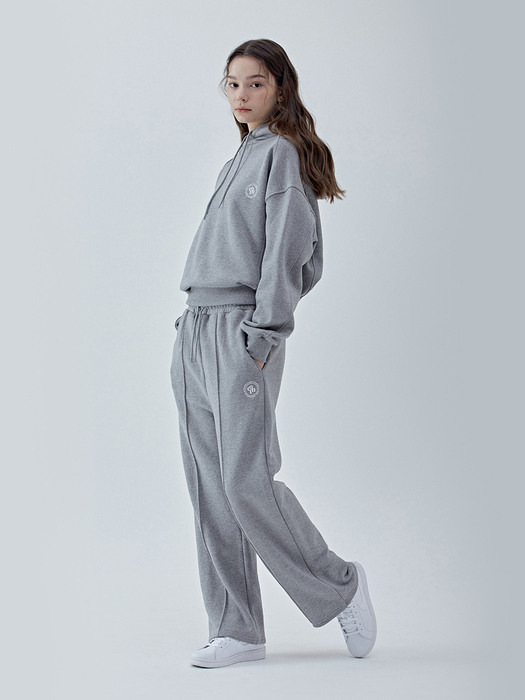 COTN LINE SWEAT PANTS : COTN 라인 스웻팬츠_그레이 W