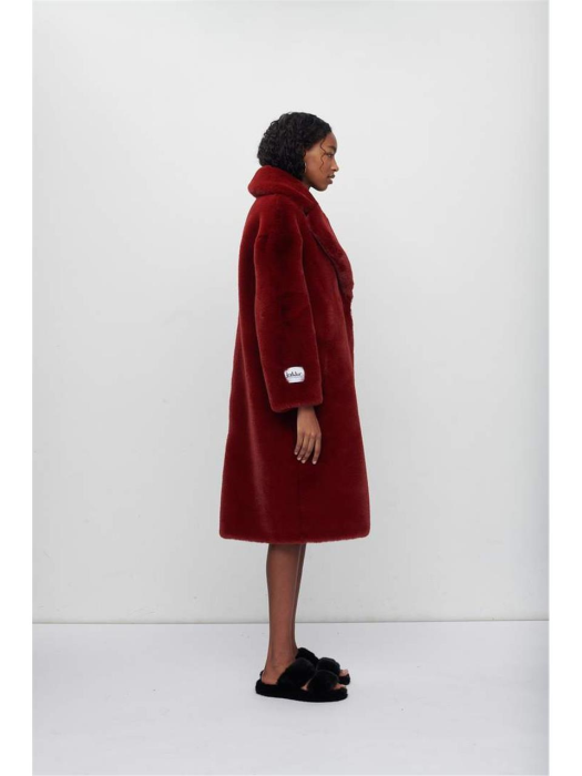 W_KATIE COAT_RUBY RED